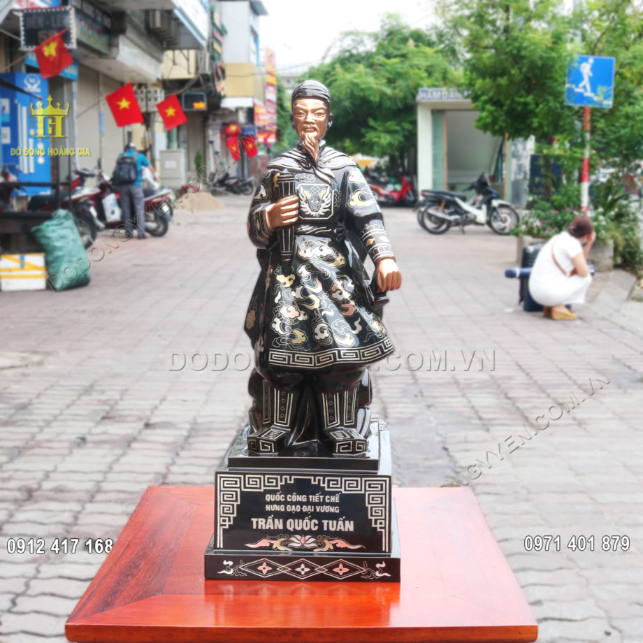 Đồ đồng Hoàng Gia - Địa chỉ đúc tượng Trần Quốc Tuấn uy tín tại Hà Nội